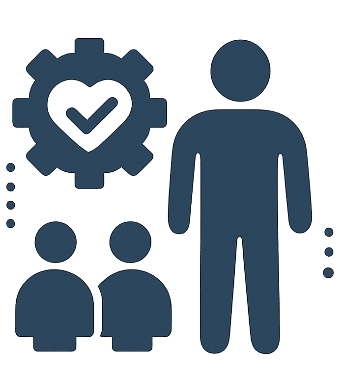 BCOM social services supporting community members with essential needs